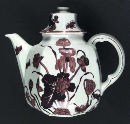 Lotosblute Gold Teapot & Lid