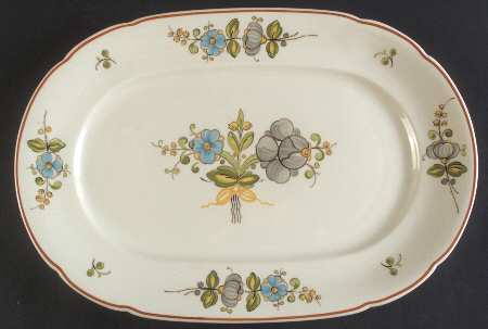 Louisiana 15" Oval Serving Platter