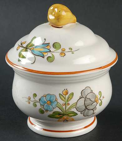Louisiana Sugar Bowl & Lid