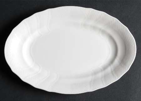 Louisenburg White Pickle Dish