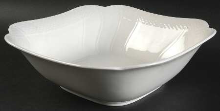 Louisenburg White 9" Square Vegetable Bowl