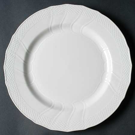 Louisenburg White 12" Chop Plate (Round Platter)