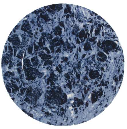 Marble Blue Service Plate (Charger)