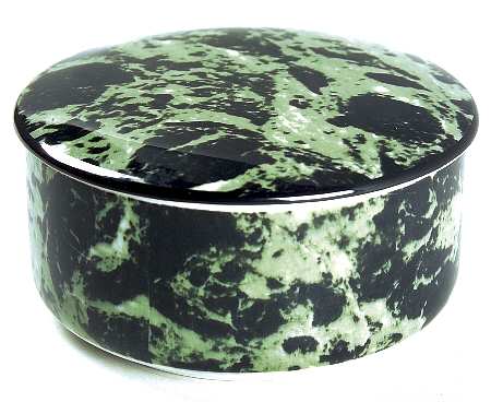 Marble Green Medium Candy Box