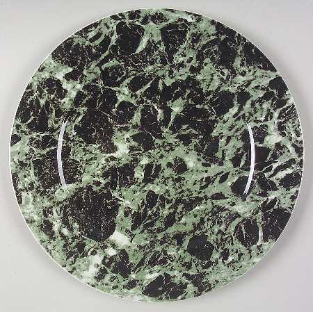 Marble Green Service Plate (Charger)