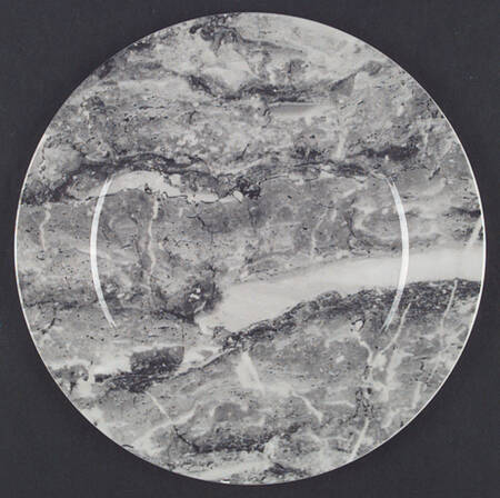 Marble Grey Service Plate (Charger)