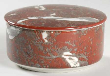 Marble Red Medium Candy Box