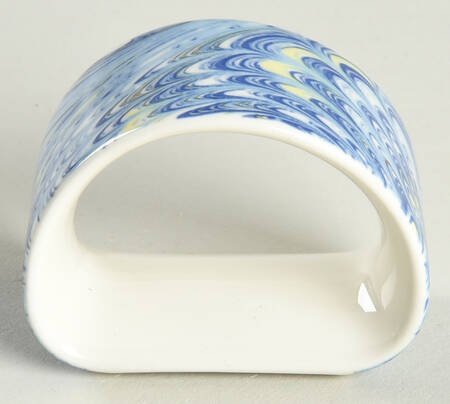 Medici Blue Napkin Ring