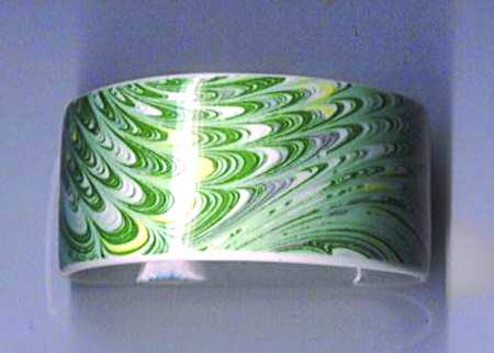 Medici Green Napkin Ring