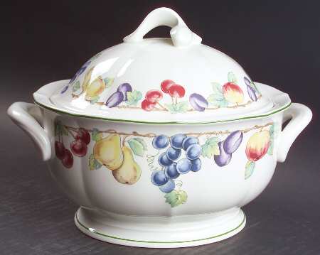 Melina Oval Covered Vegetable