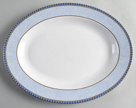 Menton 14" Oval Serving Platter