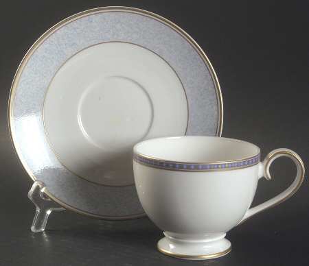 Menton Footed Cup & Saucer Set