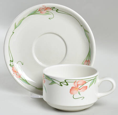 Miami Flat Cup & Saucer Set