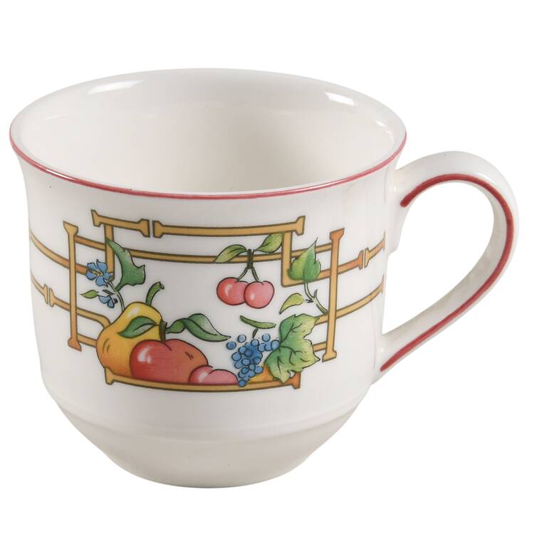 Mon Jardin Flat Demitasse Cup