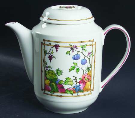 Mon Jardin Coffee Pot & Lid