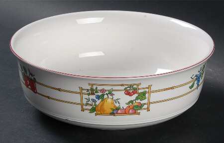 Mon Jardin 8" Round Vegetable Bowl