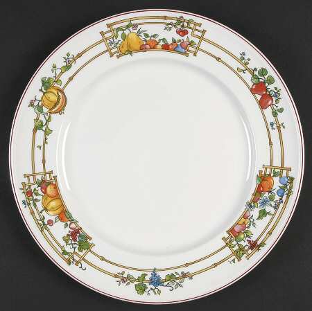 Mon Jardin Luncheon Plate
