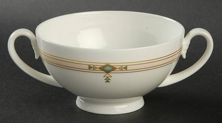 Montserrat Footed Cream Soup Bowl