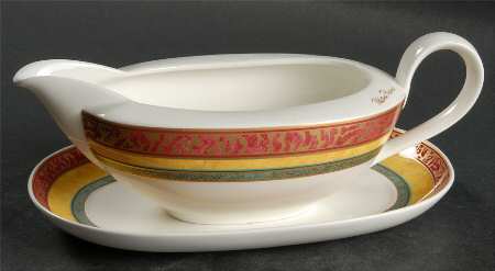My Way Gravy Boat & Underplate