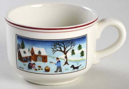 Naif Christmas Flat Cup