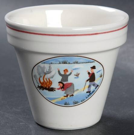 Naif Christmas 2" Flower Pot No Underplate