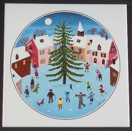 Naif Christmas Trivet