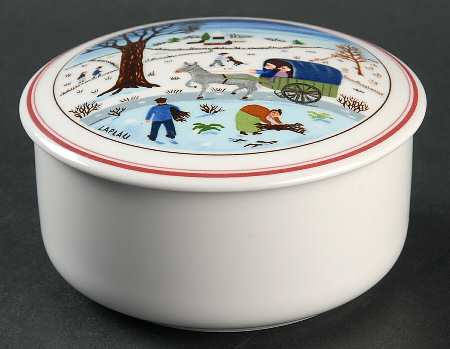 Naif Christmas Candy Box & Lid