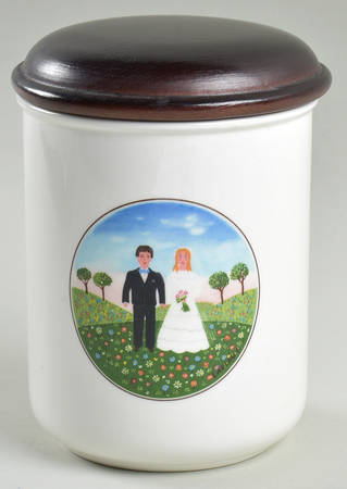 Naif Wedding 4" Storage Jar & Lid