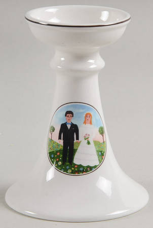 Naif Wedding Small Candlestick by Villeroy & Boch