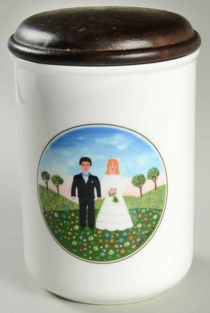 Naif Wedding 5" Storage Jar & Lid
