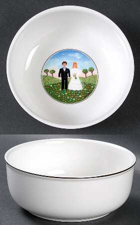 Naif Wedding Soup/Cereal Bowl by Villeroy & Boch