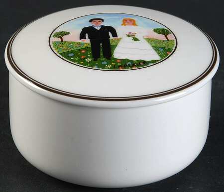 Naif Wedding 3" Candy Box & Lid