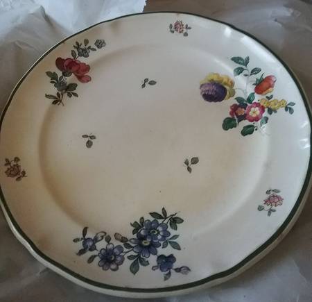 Old Abbey Sprays Bread & Butter Plate