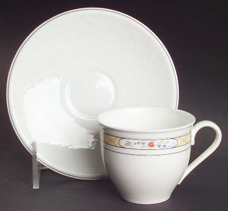 Orlando Flat Demitasse Cup & Saucer Set
