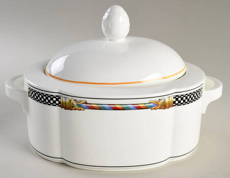 Ornamento Round Covered Vegetable