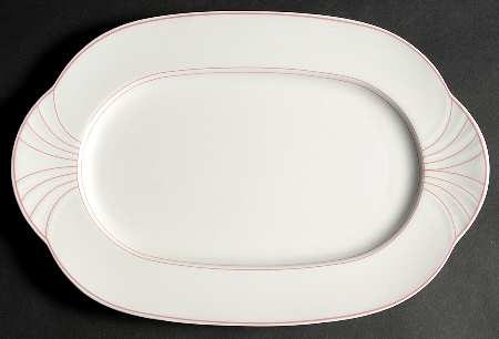 Palatino (Scalloped Edge) 13" Oval Serving Platter