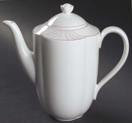 Palatino (Scalloped Edge) Coffee Pot & Lid