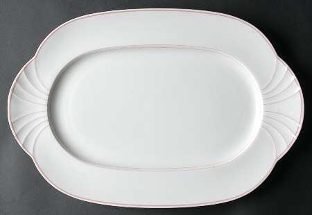 Palatino (Scalloped Edge) 15" Oval Serving Platter