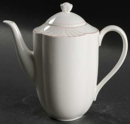 Palatino (Scalloped Edge) Mini Coffee Pot & Lid