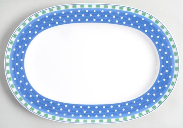 Party Look 11" Oval Serving Platter