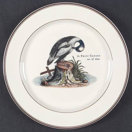 Paradiso (Brown Trim & Band) Dinner Plate