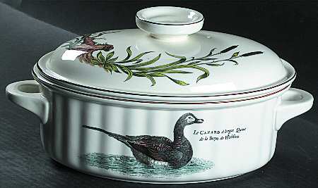 Paradiso (Brown Trim & Band) 4 Qt Oval Covered Casserole