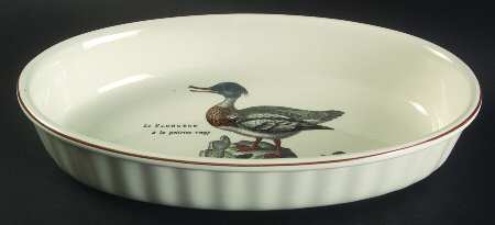 Paradiso (Brown Trim & Band) 11" Oval Baker