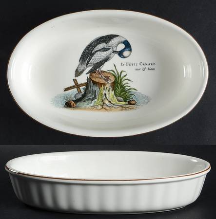 Paradiso (Brown Trim & Band) 10" Oval Baker