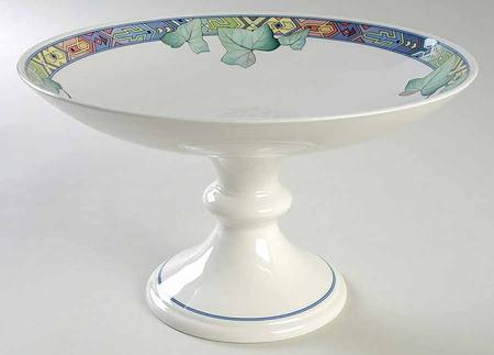 Pasadena Round Compote (Height X Width)