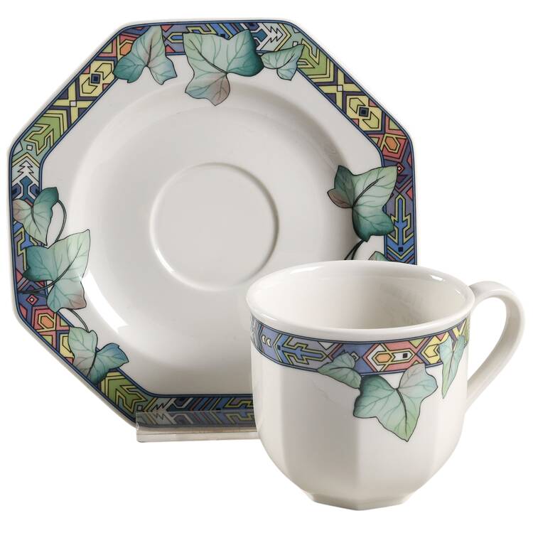 Pasadena Flat Cup & Saucer Set