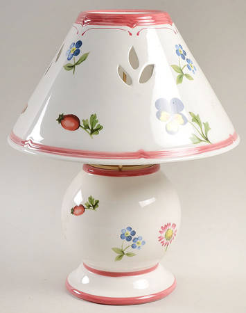 Petite Fleur Candle Lamp & Shade