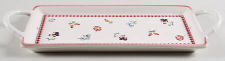 Petite Fleur Tray for (4 Piece) Jam/Jelly Set