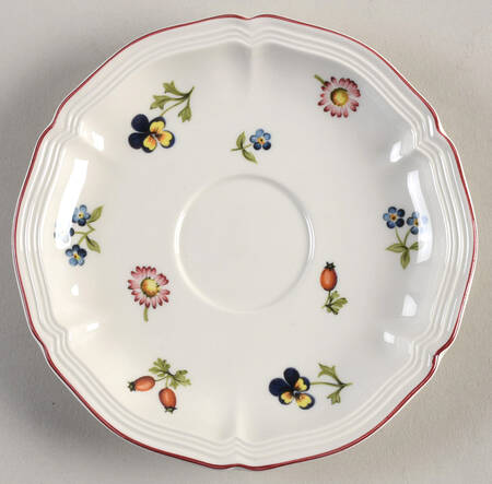 Petite Fleur Saucer for Flat Cup