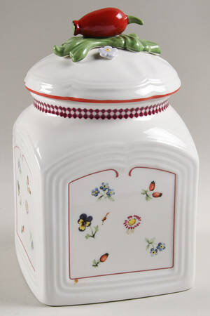 Petite Fleur Small Canister & Lid